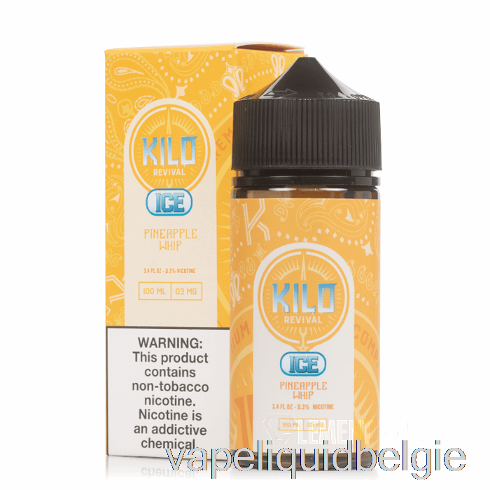 Vape België Ijs-ananaszweep - Kilo Revival - 100ml 0mg